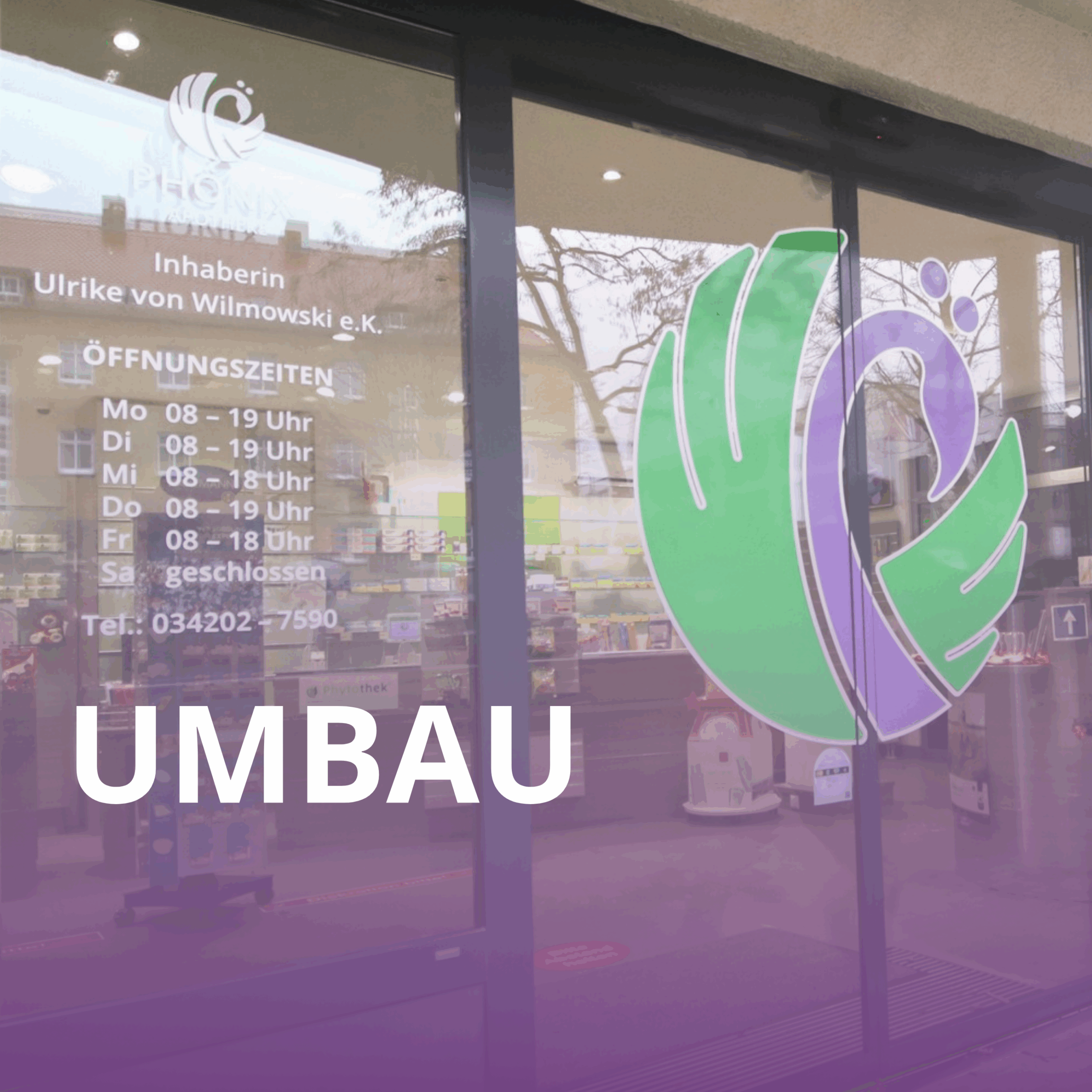 Umbau Phönix Apotheke Sommer 2026